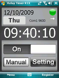 Control Relay Maunally