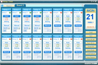 Relay Timer - COM Port Software