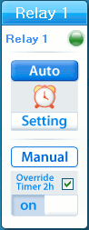 Relay Timer - Control Panel