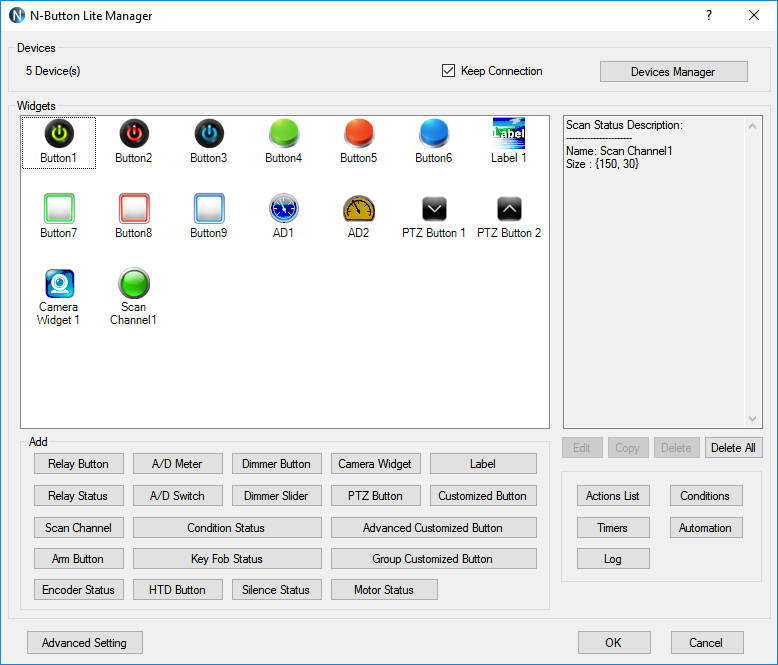 N-Button Lite 1.9.6.1408 screenshot