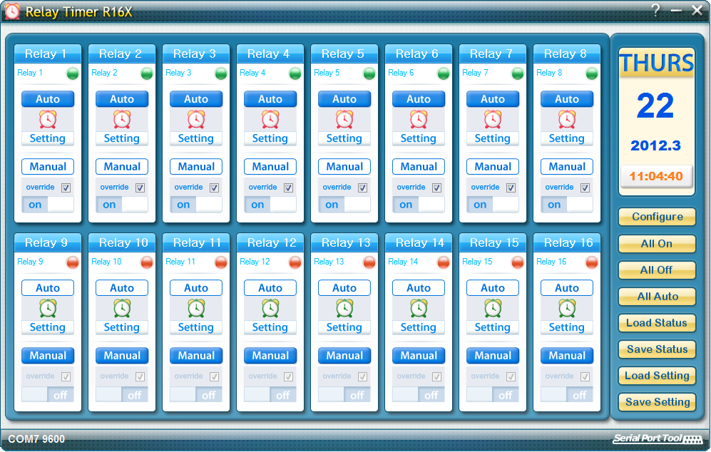 Relay Timer R16X screenshot