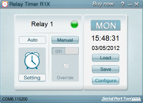 Relay Timer R1X screen shot