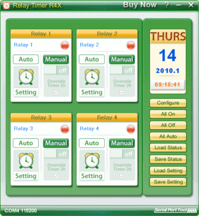 Relay Timer R4X Screenshot