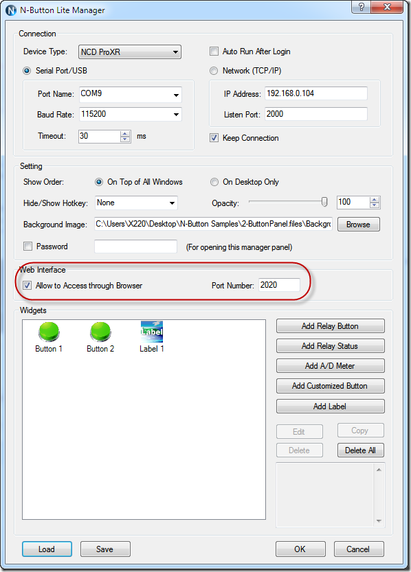 N-Button Lite  Manager