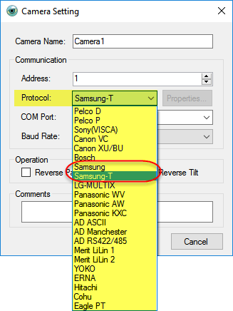 Samsung Electronics protocol and Samsung-T protocol