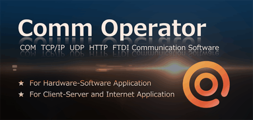 Comm Operator Software - Software for Serial Port & Network ...