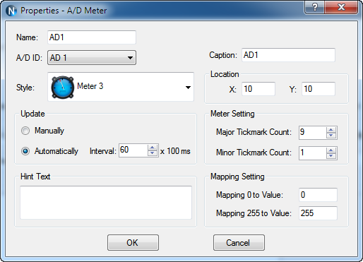 N-Button Lite AD Meter N-Button Lite AD Meter