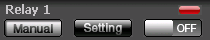 Control Relay Maunally 